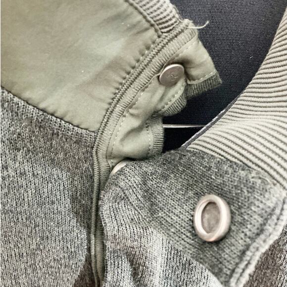 Under Armour Mens Storm Golf Pullover Sweater Green Quarter Snap Coldgear Large - Picture 3 of 8